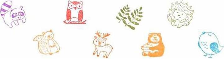 Actual product image Goki Forest animals