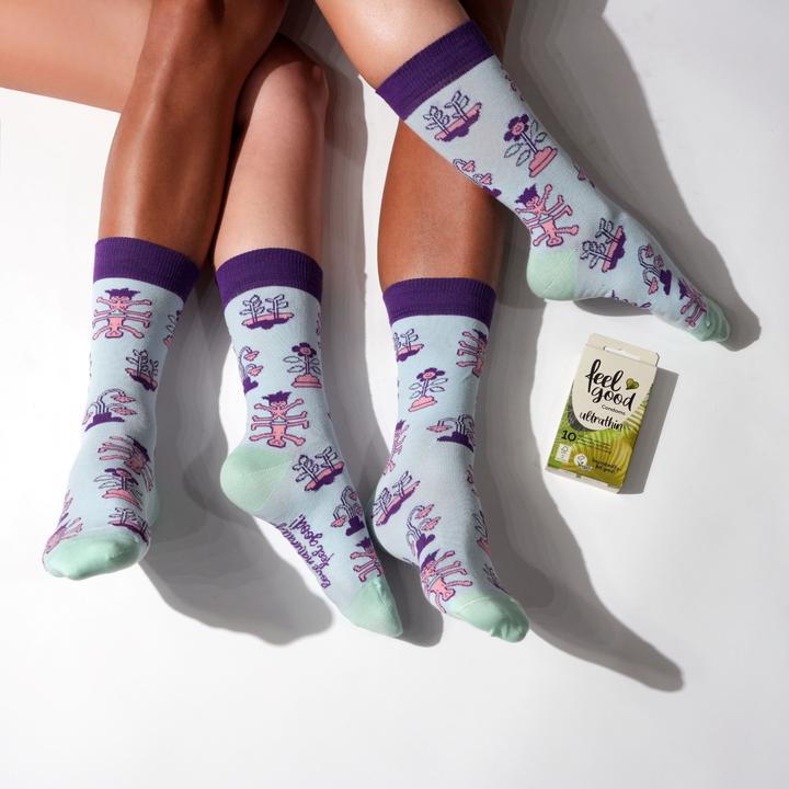 Produktbild Feelgood Condoms Ultrathin + Socks Gr. 36 - 40 (10 Stk.)