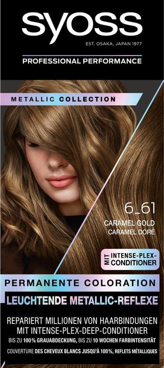Produktbild Syoss Color Metallic Reflexe 6 61 Caramel Gold (6_61 Autumn Gold)