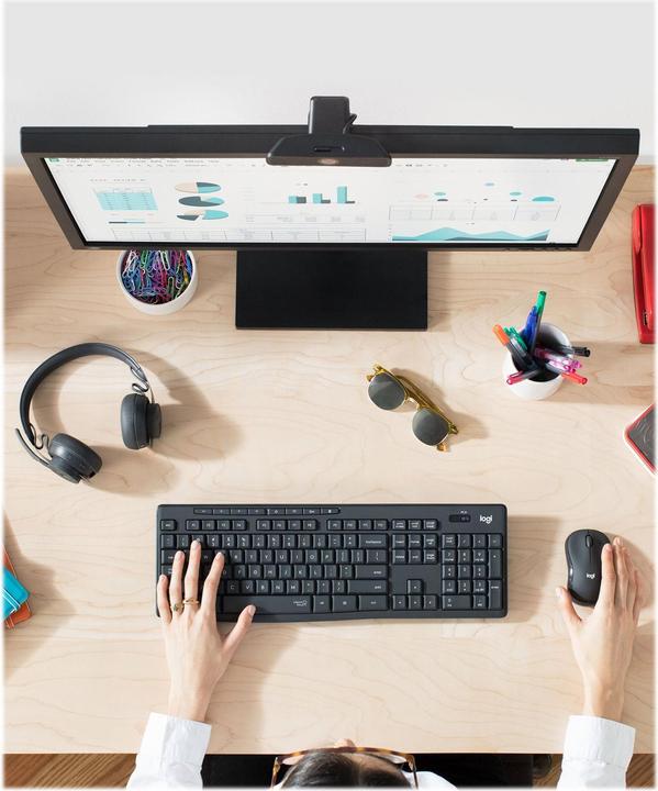 Produktbild Logitech MK295 Silent (US, Kabellos)
