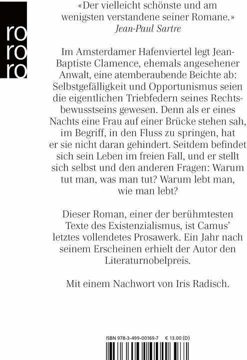 Produktbild Der Fall (Deutsch, Albert Camus, 2024)