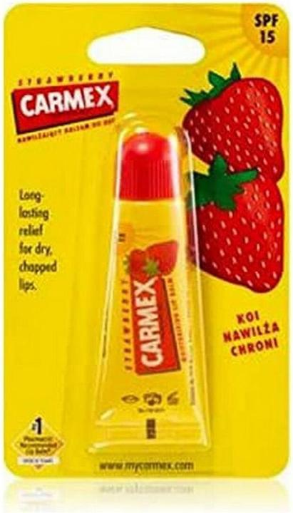 Carmex Strawberry Lip Balm with SPF15 4.25g (Balsam)