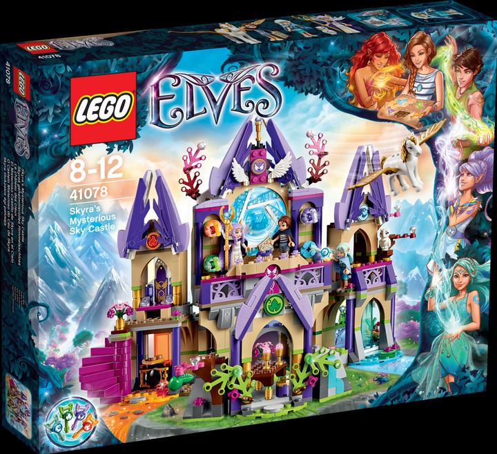 Actual product image LEGO Elves Skyra’s Mysterious Sky Castle (41078)