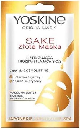 Immagine prodotto Yoskine Sake Gold Maschera Lifting e Illuminante S.O.S R (20 ml)