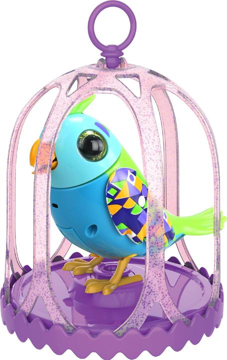Actual product image Komelon SILVERLIT interactive bird with cage Digibirds