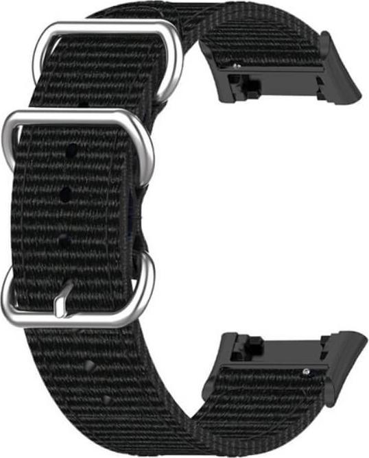 Immagine prodotto Cover-Discount OPPO Watch Free - Bracciale di ricambio in nylon nero (Nylon)