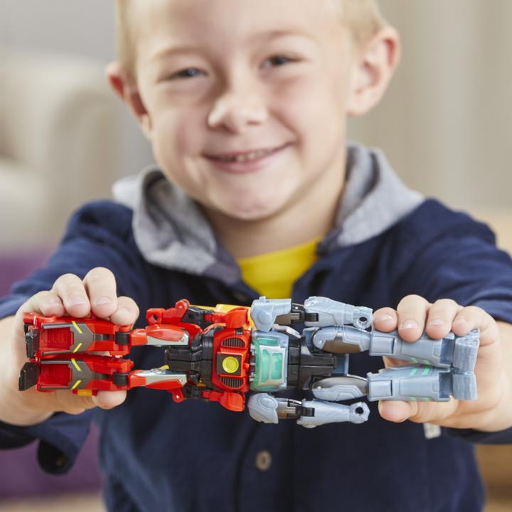 Actual product image Transformers Earthspark CombiNerf 1