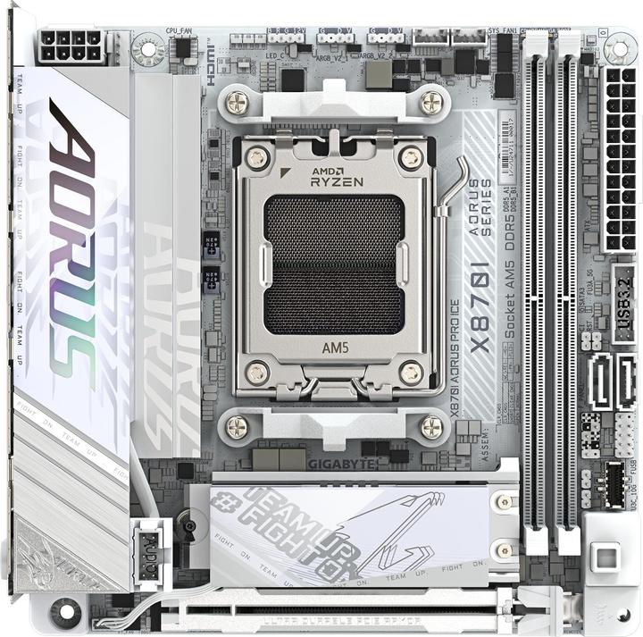Immagine prodotto Gigabyte X870I AORUS Pro ICE (AM5, AMD X870, Mini-ITX)