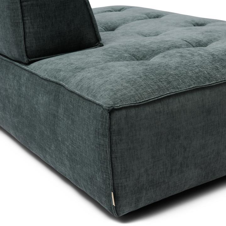 Produktbild Rivièra Maison Brandon Lounger Left, copperfield weave, harbour blue
