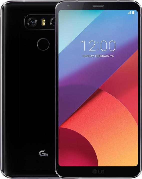 Productafbeelding LG G6 (32 GB, Astro Zwart, 5.70", Enkele SIM, 13 Mpx, 4G)