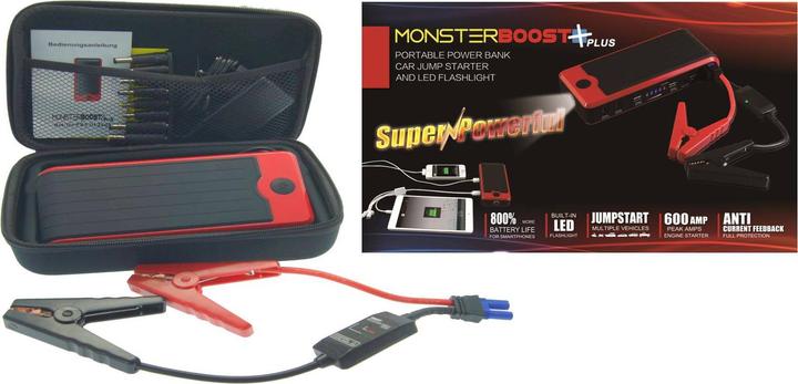 Produktbild Monsterboost + Booster 12V / 600A (600 A, 16500 mAh)