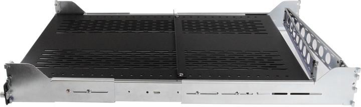 Image du produit StarTech Etagère extractible 2U ventilée pour baie serveur 19in avec passage de câbles / montage réglab...