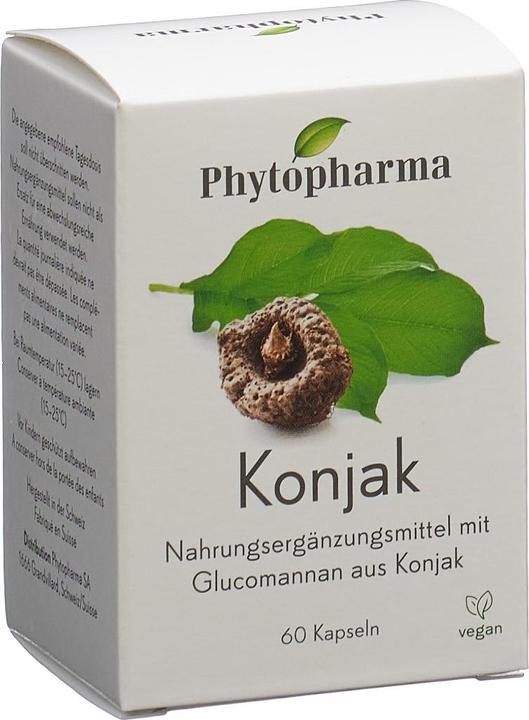 Produktbild Phytopharma Konjak Kapseln (60 Stück, Kapseln, 60 g)