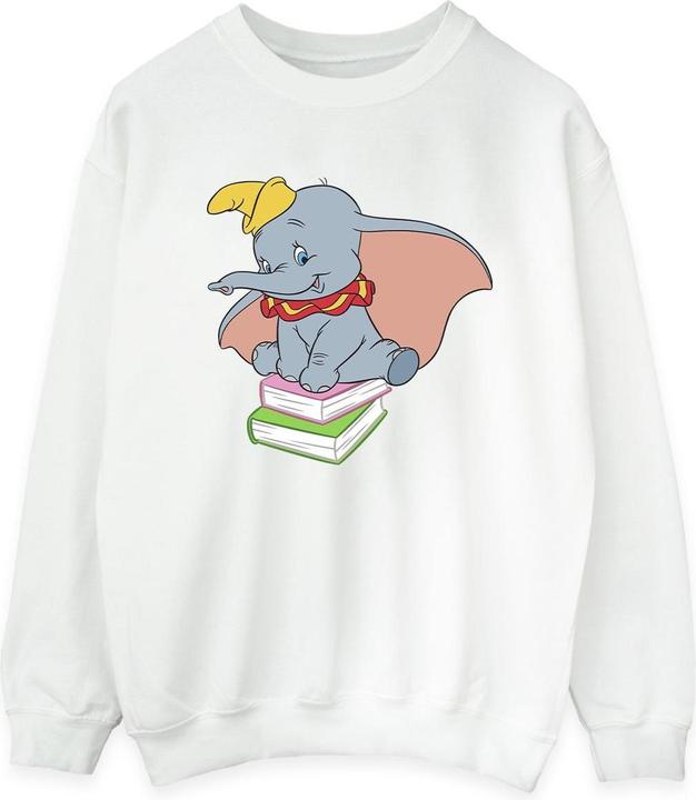 Disney Dumbo Sitting On Books Sweatshirt (M)