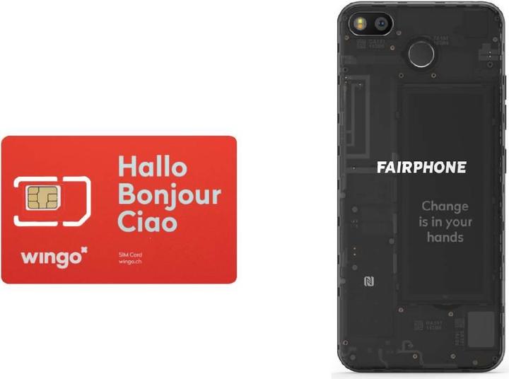 Produktbild Fairphone 3 mit Wingo Mobile Abo