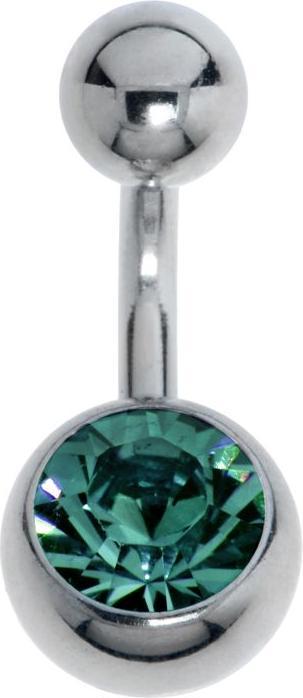 Produktbild Bijouteria Bauchpiercing (Titan, Kristall)