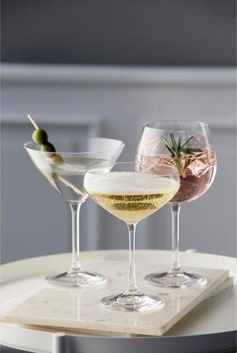 Actual product image Lyngby 57 cl - crystal glass - clear (5.70 dl, 4 x, Gin glasses)