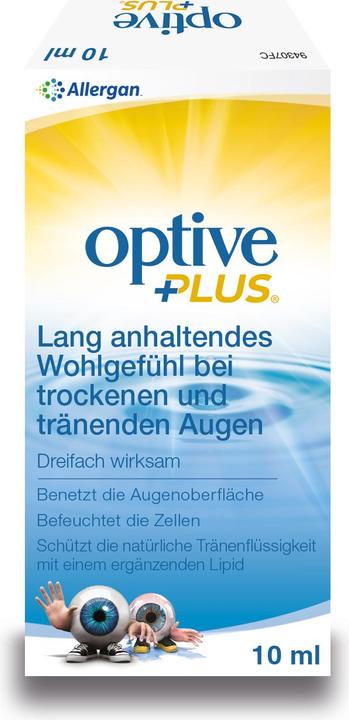Image du produit Optive Plus Gouttes pour les yeux Fl (10 ml, Gouttes pour les yeux Plus 10 ml)