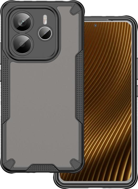 Immagine prodotto OEM Defender Matt case for Xiaomi Note 14 5G black (Xiaomi Redmi Note 14)