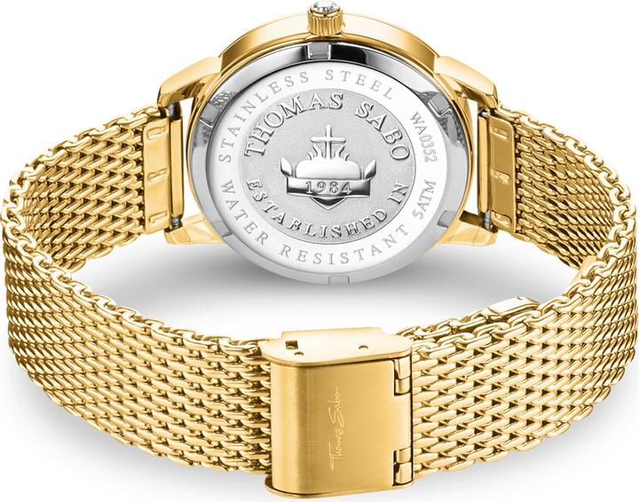 Immagine prodotto Thomas Sabo Orologio da donna Glam Spirit Astro Watch blu (Orologio da polso analogico, 33 mm)