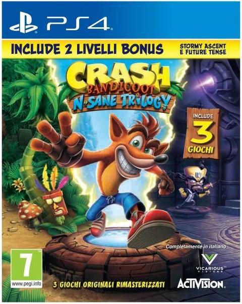 Actual product image Activision Crash Bandicoot N. Sane Trilogy (PS4, IT)