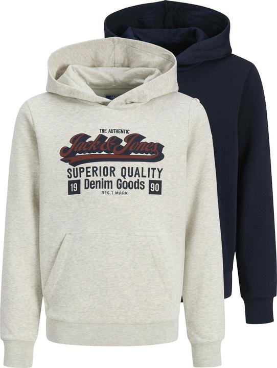 Immagine prodotto Jack & Jones 2er-pack Logo Kapuzenpullover Junior Kapuzenpullover (176)