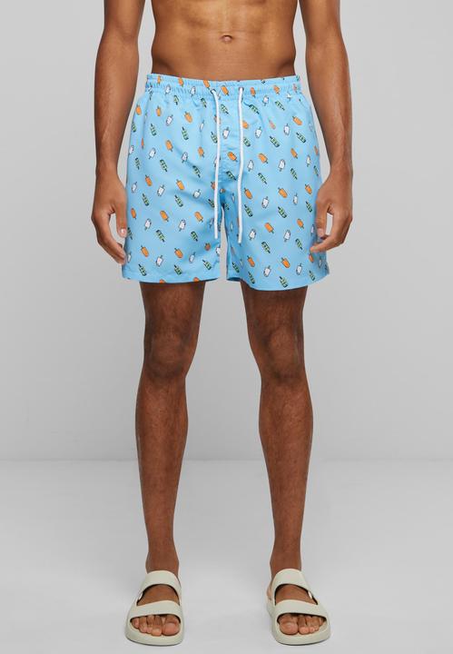 Actual product image Urban Classics Pattern Swim Shorts (XL)