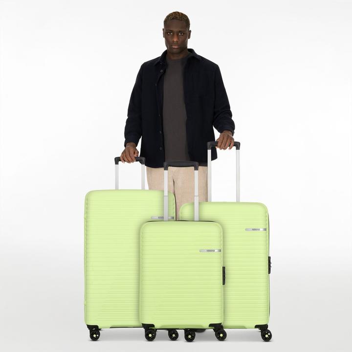 Produktbild American Tourister Liftoff 4 Rollen Kofferset 3-teilig mit Dehnfalte (208 l, XL (ab 115l))
