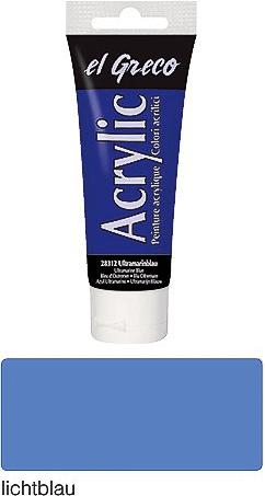 Actual product image Kreul el Greco Acrylic 75ml (Light blue, 75 ml)