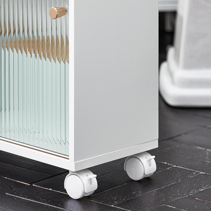 Actual product image SoBuy Niche shelf with glass door (20 x 60 x 71 cm)