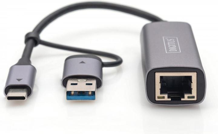Actual product image Digitus DN-3028 (USB, USB-C, RJ45 2.5 Gigabit Ethernet (1x))