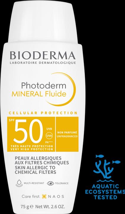 Immagine prodotto Bioderma Photoderm Mineral Fluid (Crema solare, SPF 50, 105 ml, 105 g)