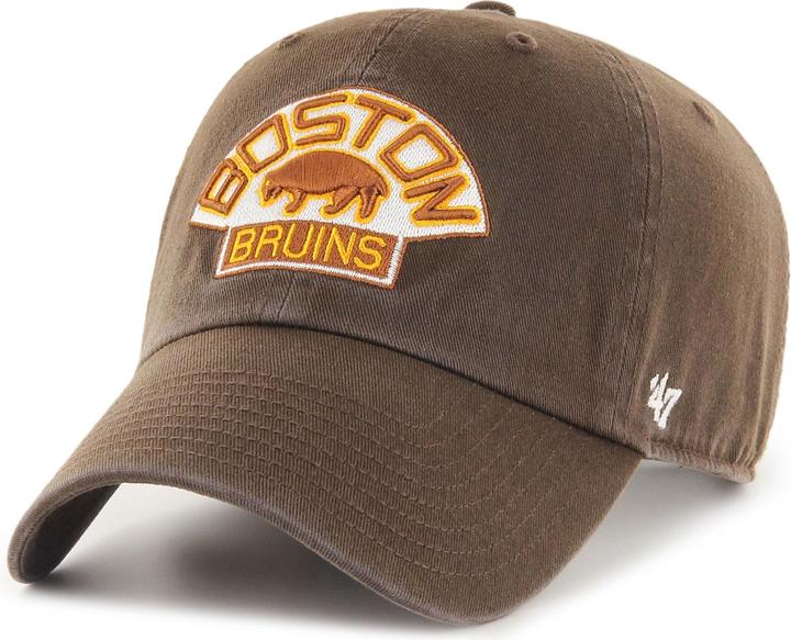 47 Brand Relaxed Fit Cap - CLEAN UP Boston Bruins braun (One Size)