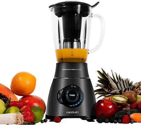 Actual product image Cecotec Mixeur Blender compatible Power Black Titanium 1800 Smart (1800 W)
