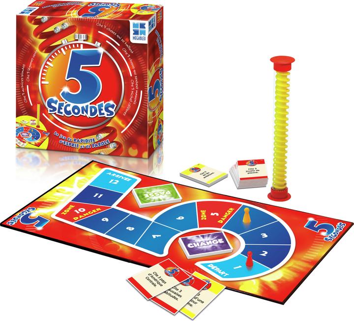 Produktbild Megableu 678078 Brettspiel 5 Secondes Trivia (Französisch)