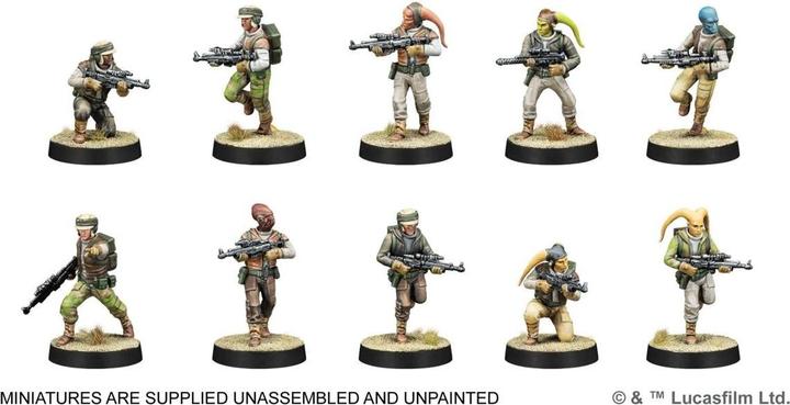 Produktbild Atomic Mass Games Star Wars Legion - Rebel Troopers (Deutsch)