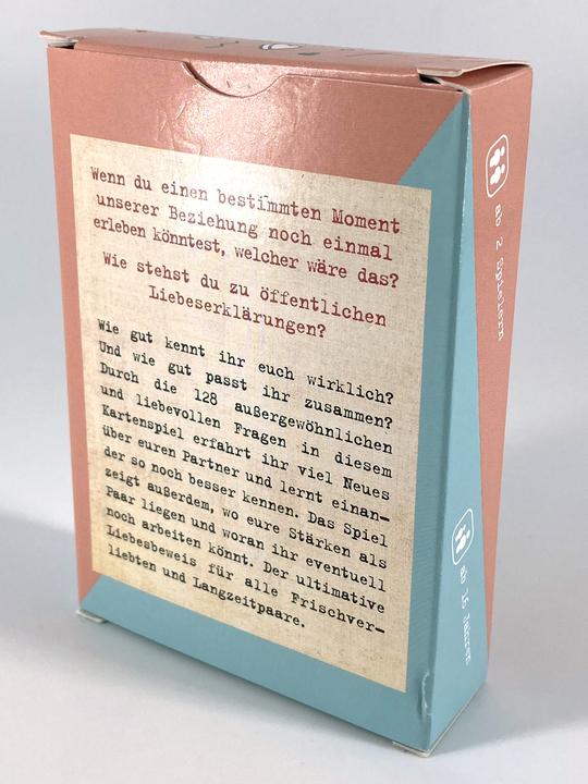 Immagine prodotto Was ich an dir liebe? – Der ultimative Test für Verliebte (Tedesco, Alessandra Reinwarth, 2020)