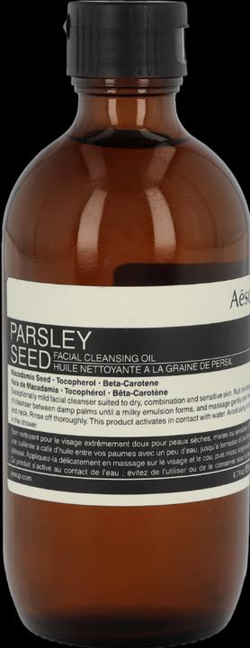 Actual product image Aesop Parsley Seed Facial Cleansing Oil (Oils, 200 ml)