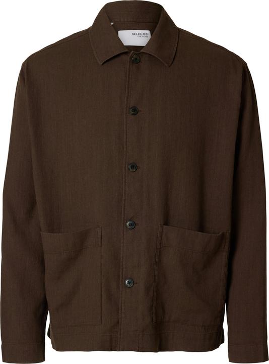 Selected Homme Leinenmix Overshirt