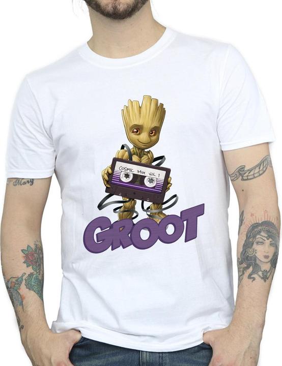 Immagine prodotto Guardians of the Galaxy Groot Casette Maglietta Uomo (4XL)