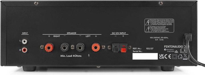 Image du produit Karaoke amplificateur - Fenton AV460 - Bluetooth & 2 microphones avec effet d'écho et de retard - 500W (Stade final)
