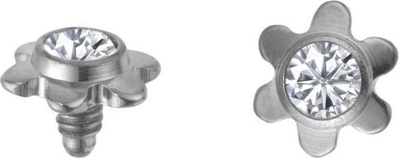 Image du produit Bijouteria Embout Dermal-Anchor (Cristallin, Titane)