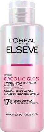 L'Oréal Paris L'Oreal Elseve Glycolic Gloss Restorative Treatment For Shiny Hair For Women 200Ml (200 ml)