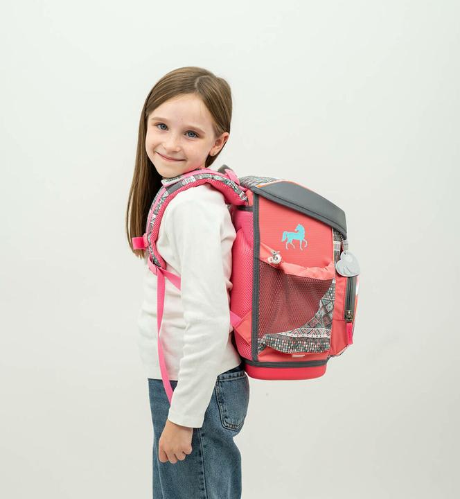 Image du produit Belmil MINI FIT sac à dos scolaire set de 4 pièces Horse Aruba Blue (17 l)