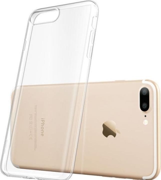 Image du produit Screenguard Apple iPhone 8 Plus Étui souple en TPU transparent (Apple iPhone 8 Plus)