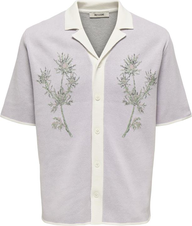 Only & Sons ONSRUN Gestricktes Polo-Hemd Strickpullover