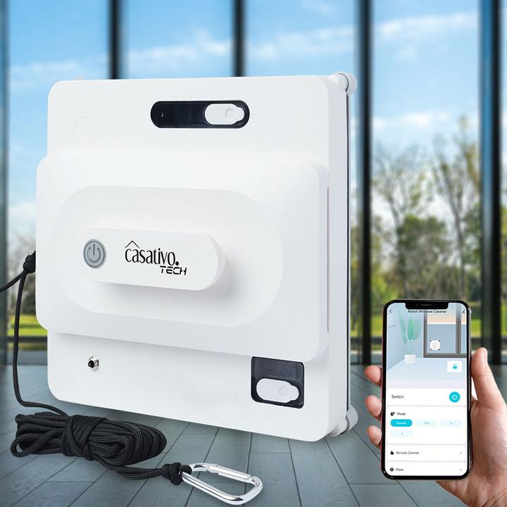 Produktbild Casativo Profi-Fensterputz-Roboter mit App & Fernbedienung