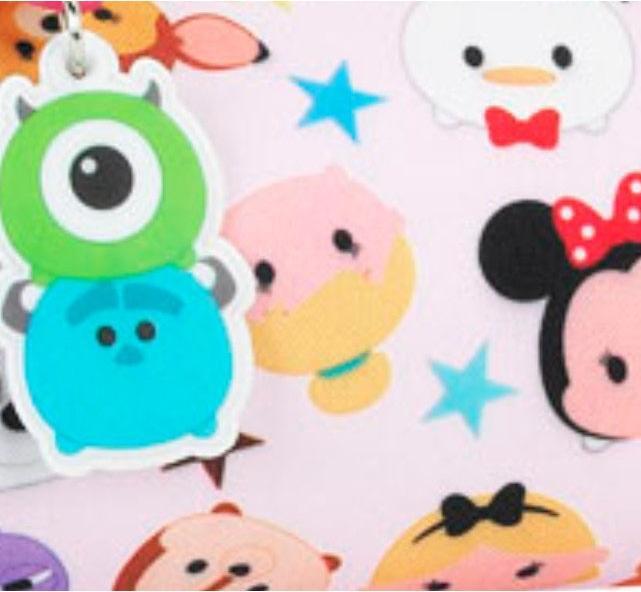 Actual product image Disney Girls Official Tsum Tsum Barrel Pencil Case