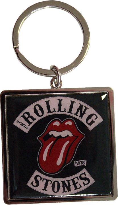 Actual product image The Rolling Stones Tour '78 Bordered Keyring
