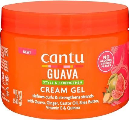 Cantu Guava Curl Strengthening Cream Gel 12oz 340g (Hair gel, 354.88 ml)